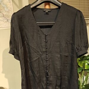 Banana Republic Deep Black Blouse